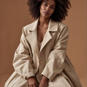 Beige Trench Coat