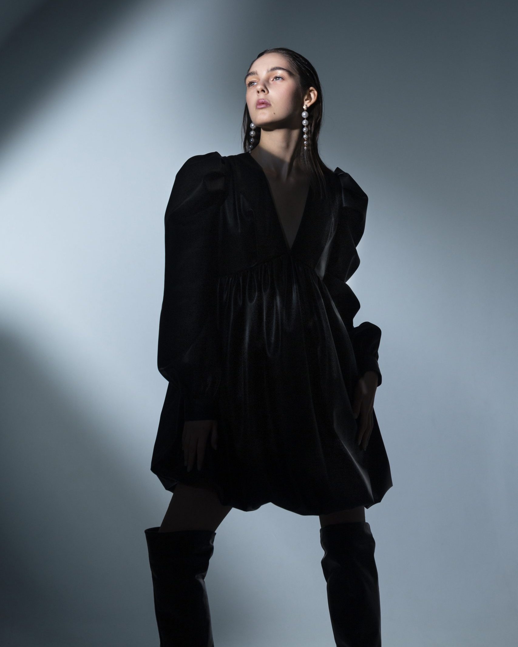 Black Leather Dress