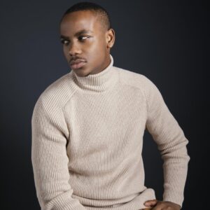 Beige Turtle Neck Sweater