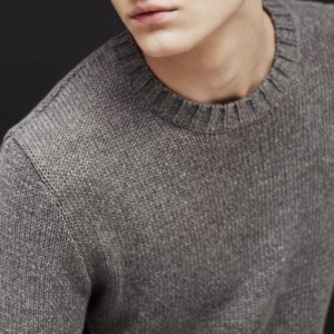 Grey Knitted Sweater