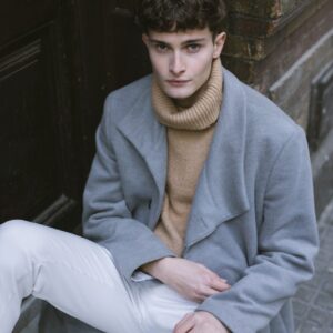 Grey Oversized Coat